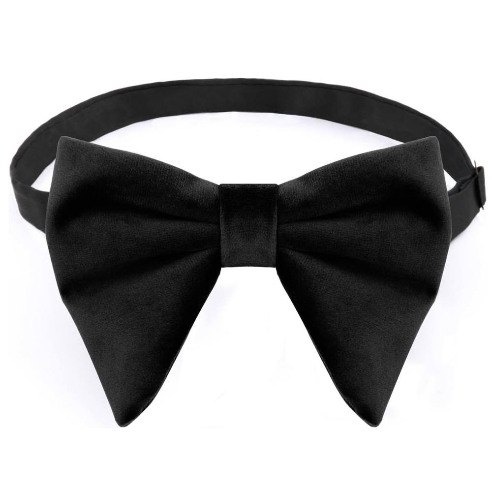 Bow Tie Pre Tied - Pajaritas de terciopelo para hombre, preatadas