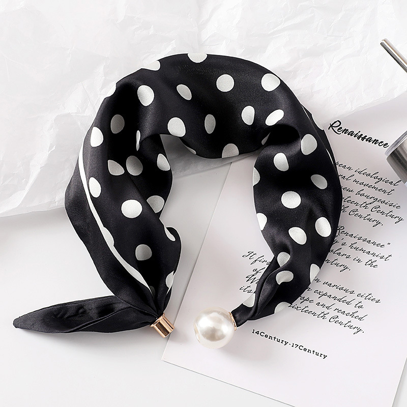 Face Scarf Mask - Pañuelo de Seda para Mujer con