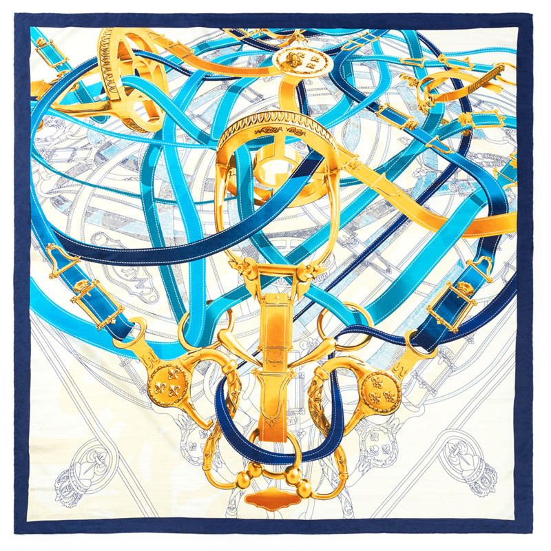 Bufanda de sarga de seda enrol - Scarf Silk Square reseña y precio