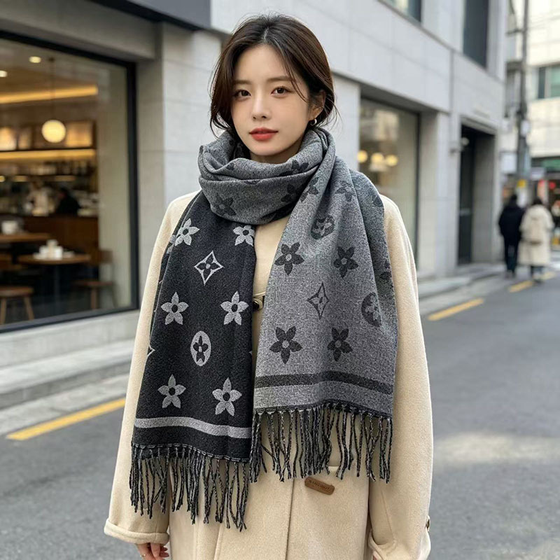 Elegante bufanda de cachemira  - Infinity Scarf Knit reseña y precio