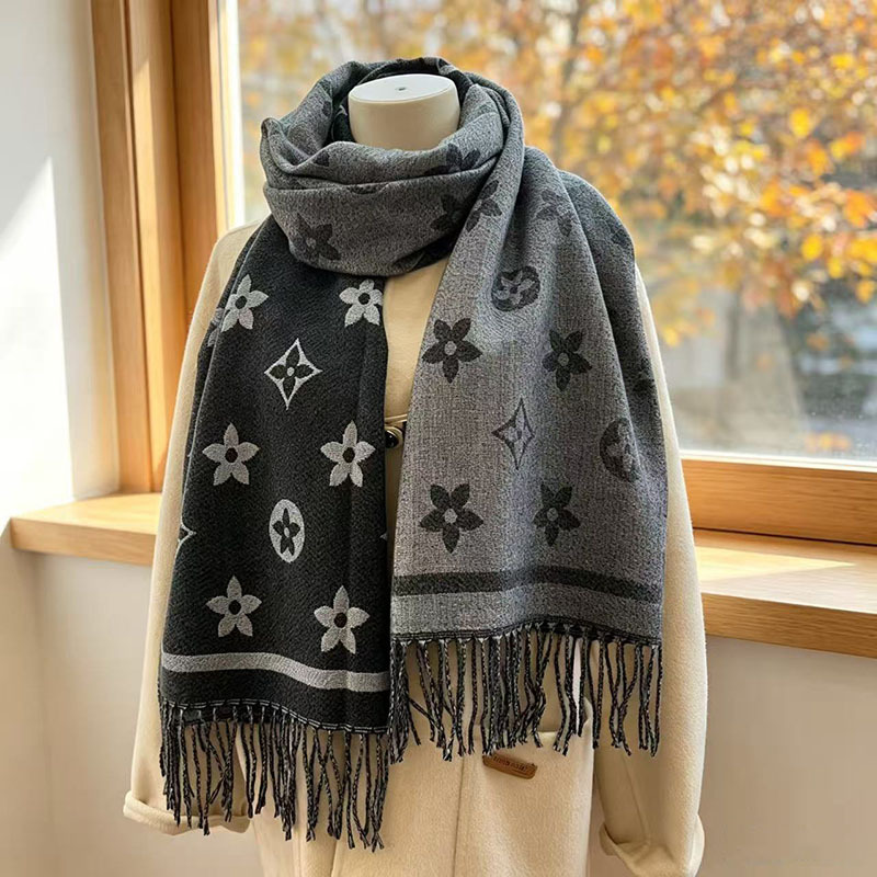 Elegante bufanda de cachemira  - Infinity Scarf Knit reseña y precio