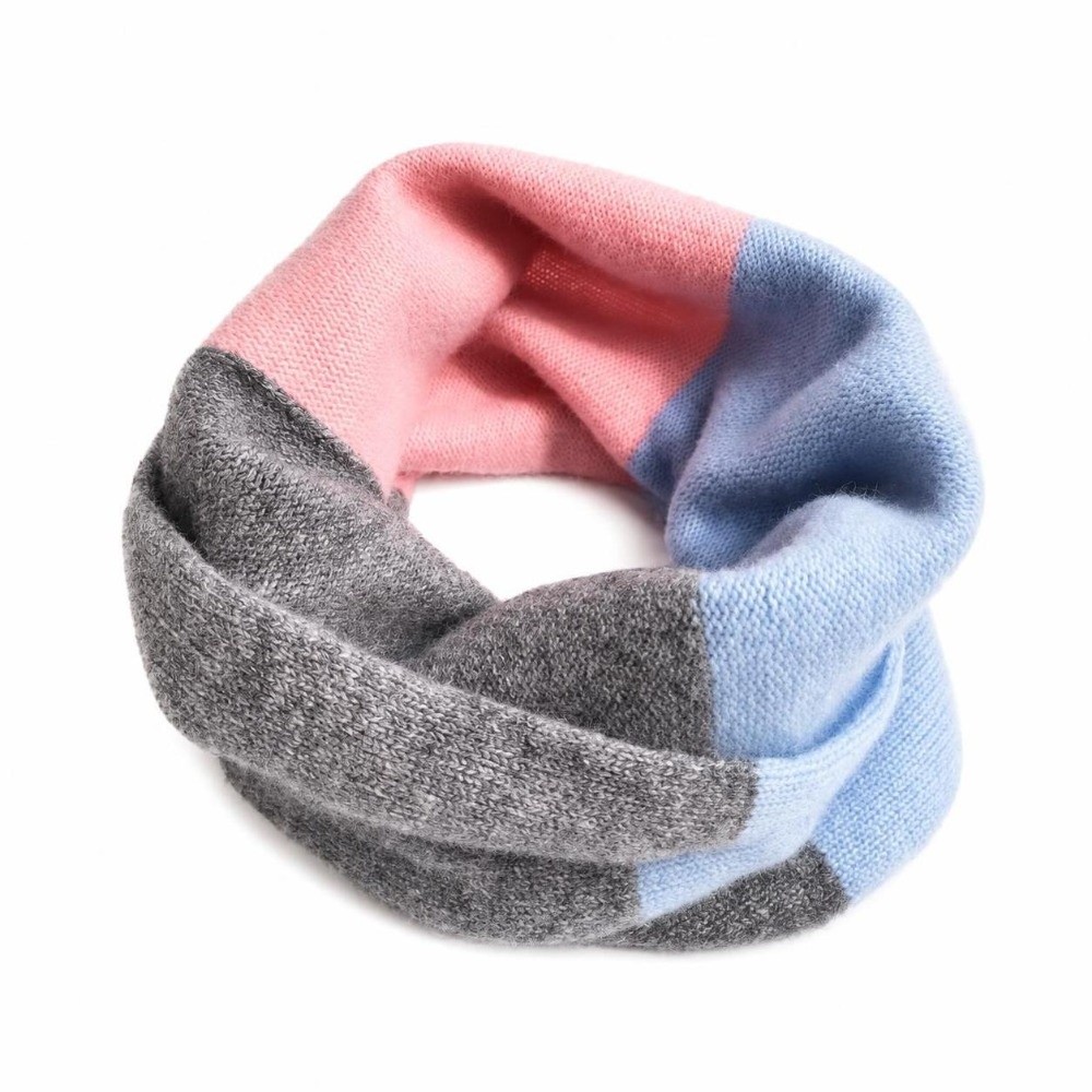 Bufanda infinita de punto con  - Infinity Scarf Knit reseña y precio