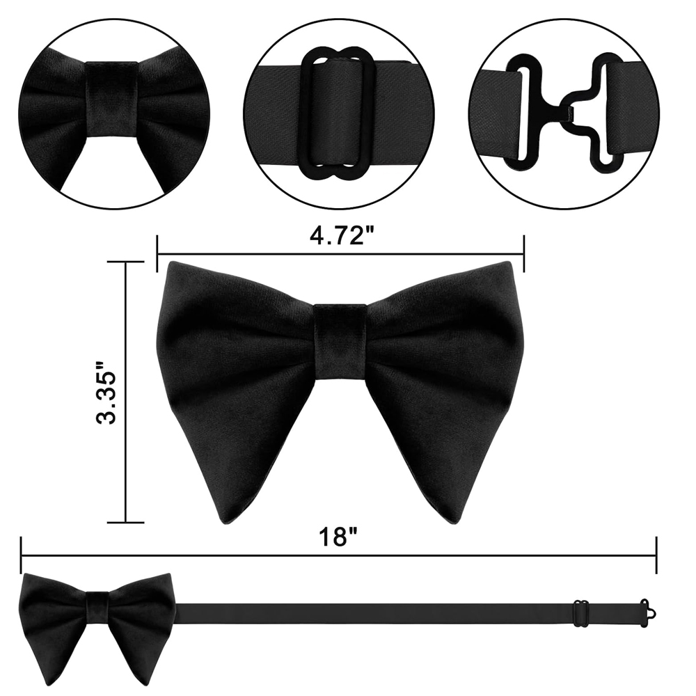Pajaritas de terciopelo para h - Bow Tie Pre Tied reseña y precio