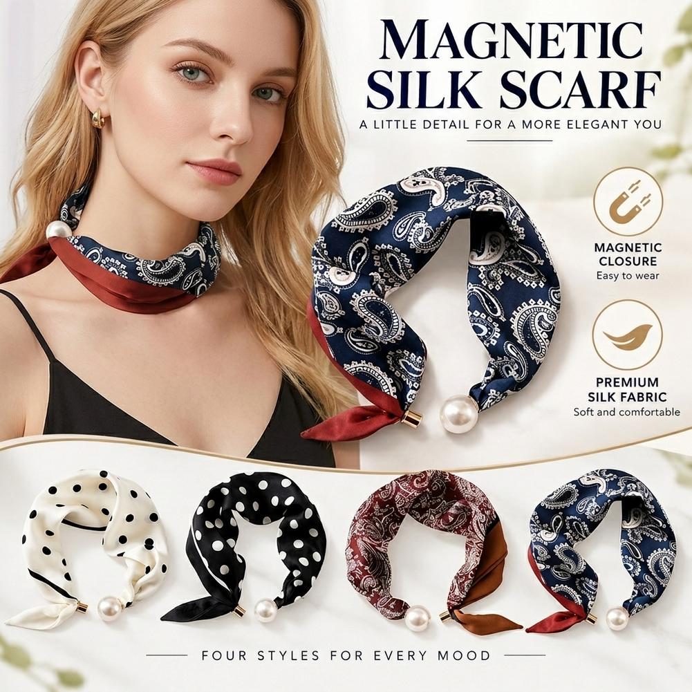 Pañuelo de seda con estampado  - Scarf Silk Square reseña y precio