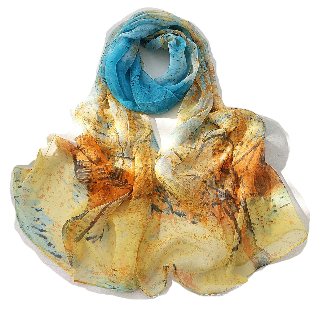 Georgette-bufanda de gasa sedo - Face Scarf Mask reseña y precio